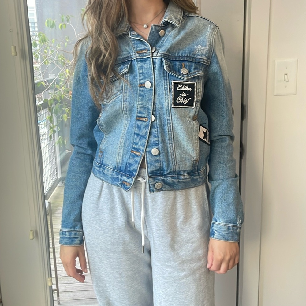 Twenty Four Seven Jean Jacket - size small